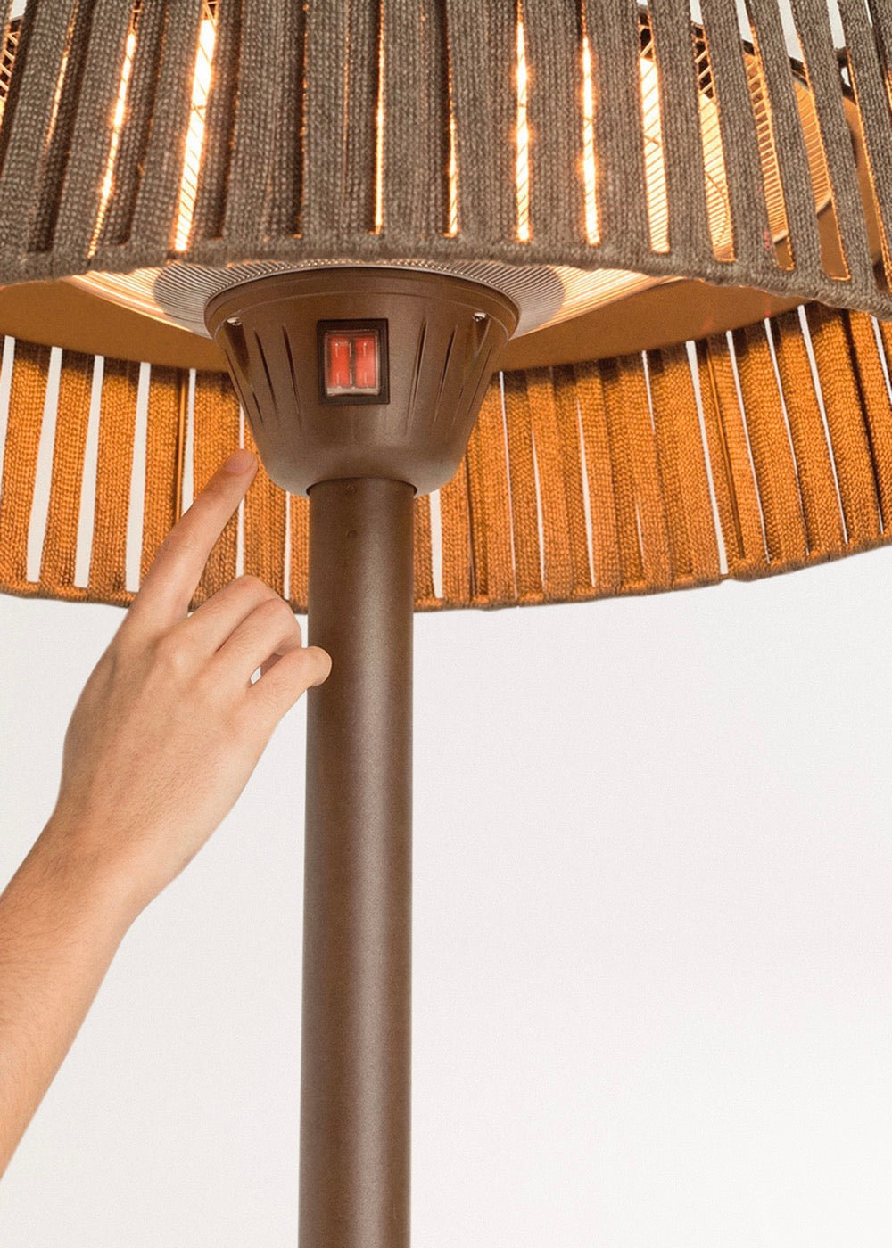 Patio Heater - Réchaud À Infrarouge Pour Terrasses Et Usage Extérieur - Moka