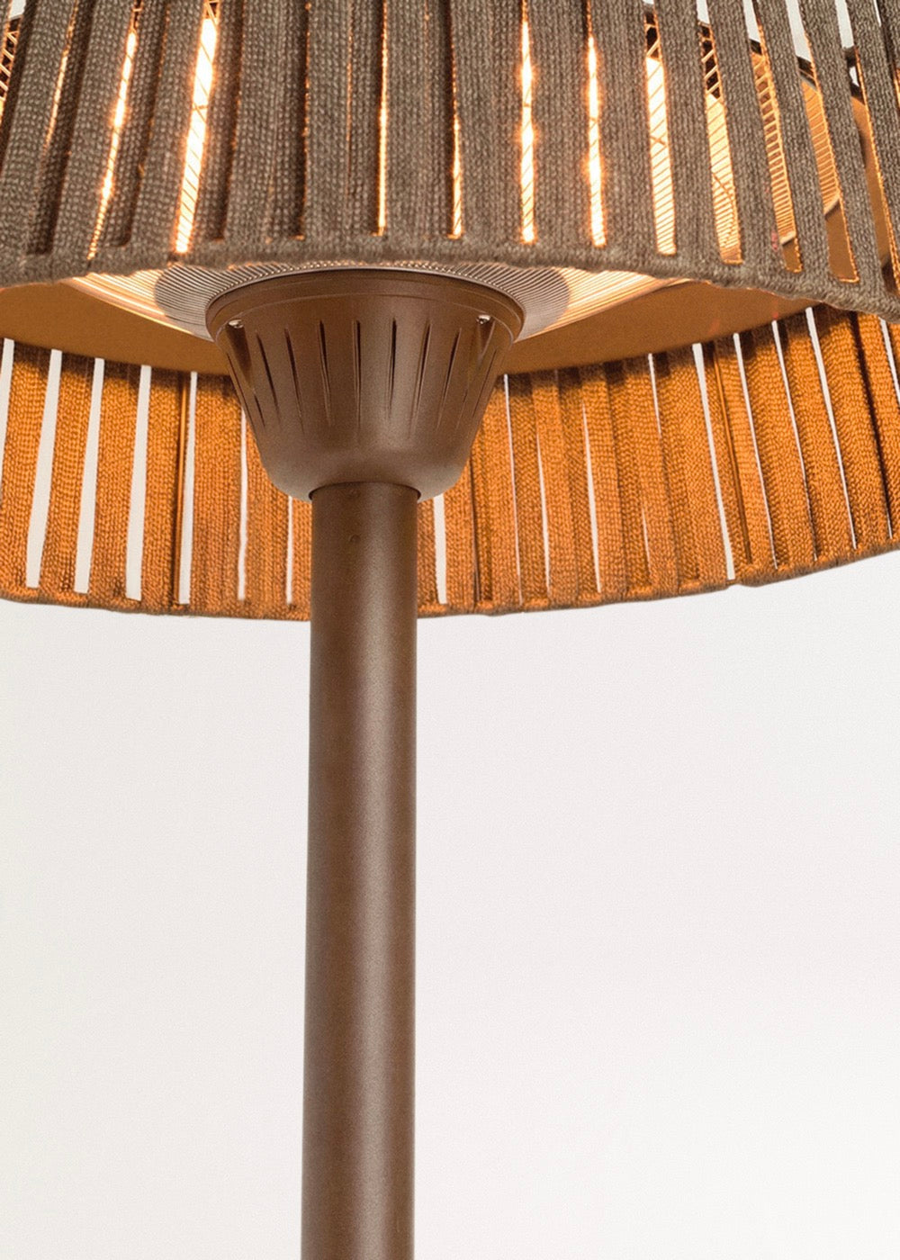 Patio Heater Compact - Poêle Infrarouge Pour Terrasses Et Espaces Extérieurs - Moka