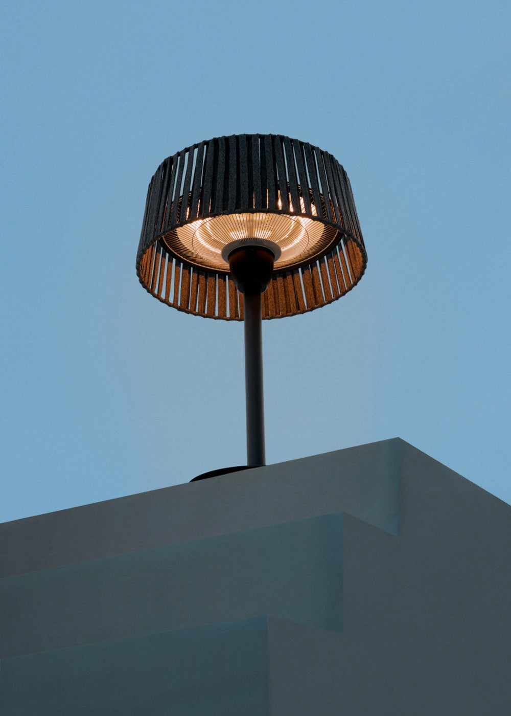 Patio Heater Compact - Poêle Infrarouge Pour Terrasses Et Espaces Extérieurs - Noir