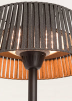 Patio Heater Compact - Poêle Infrarouge Pour Terrasses Et Espaces Extérieurs - Noir