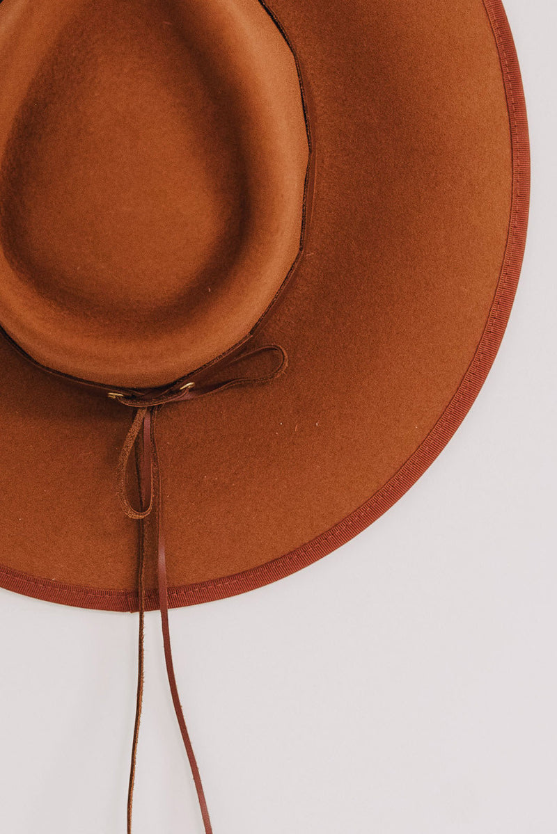 Chapeau Maxence Cognac