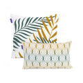 Foliage Mint Cushion Cover - Multicoloured
