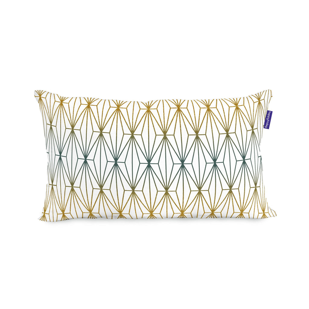 Foliage Mint Cushion Cover - Multicoloured