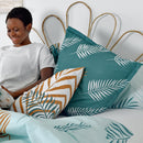 Foliage mint Cojin funda 60x60 cm