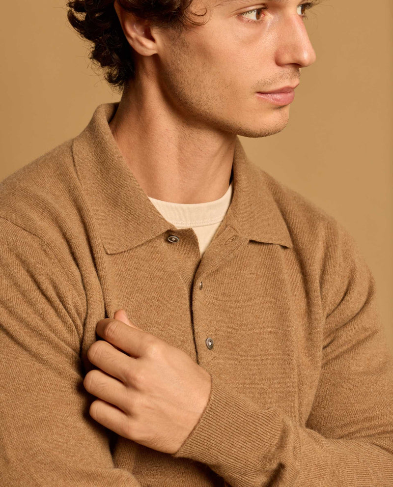 Pull Geraud 100% Cachemire - Camel - Homme