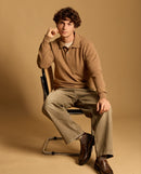 Pull Geraud 100% Cachemire - Camel - Homme