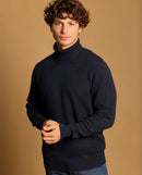 Pull Georges 100% Cachemire - Marine - Homme