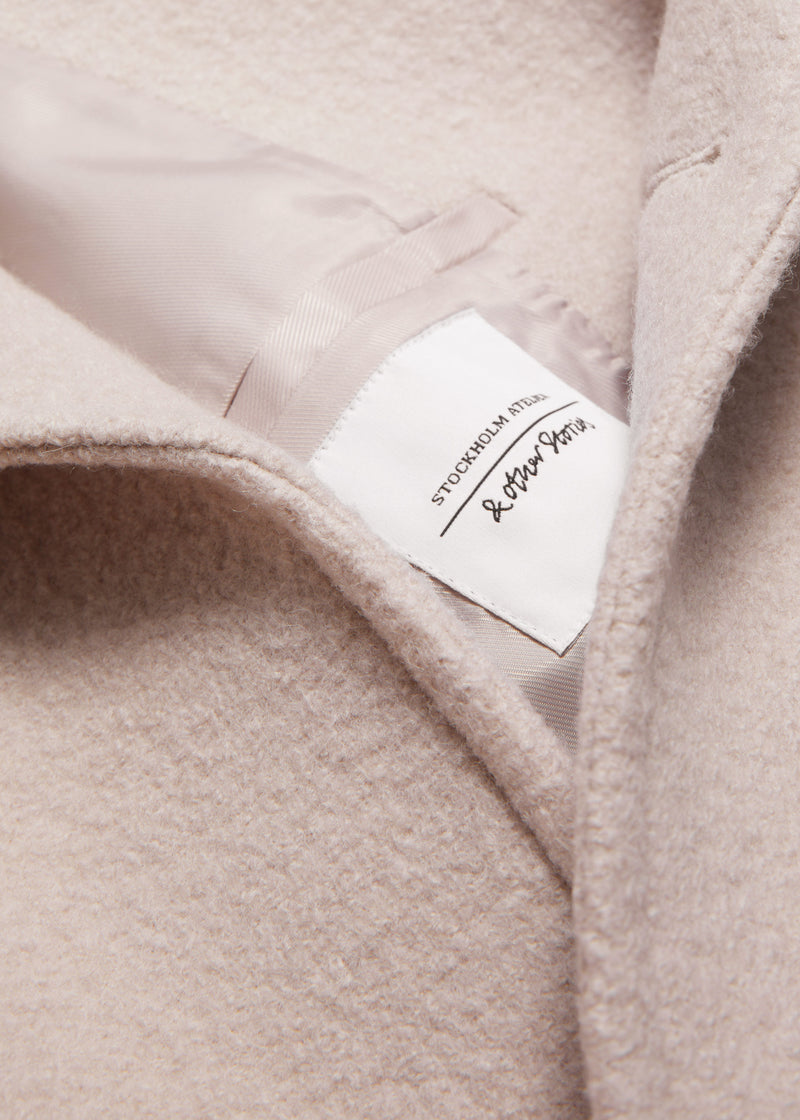 Chaqueta St Martina Chaqueta de lana - Beige - Mujer