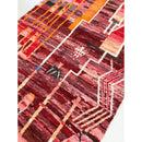 Tapis Berbère Marocain Boujaad - Multicolore