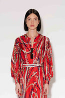 NINON SEVIGNY RED SKIRT