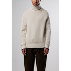 Bert Roll-Neck Jumper - Ecru