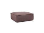 Pouf Boheme Tissu Chiné