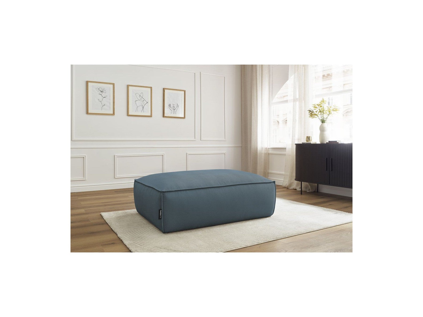 Boheme Corduroy Ottoman