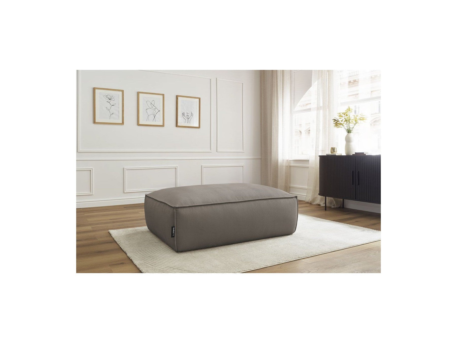 Boheme Corduroy Ottoman