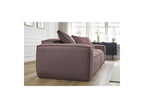 Fixed Straight 3-Seater Boheme Sofa in Flecked Fabric