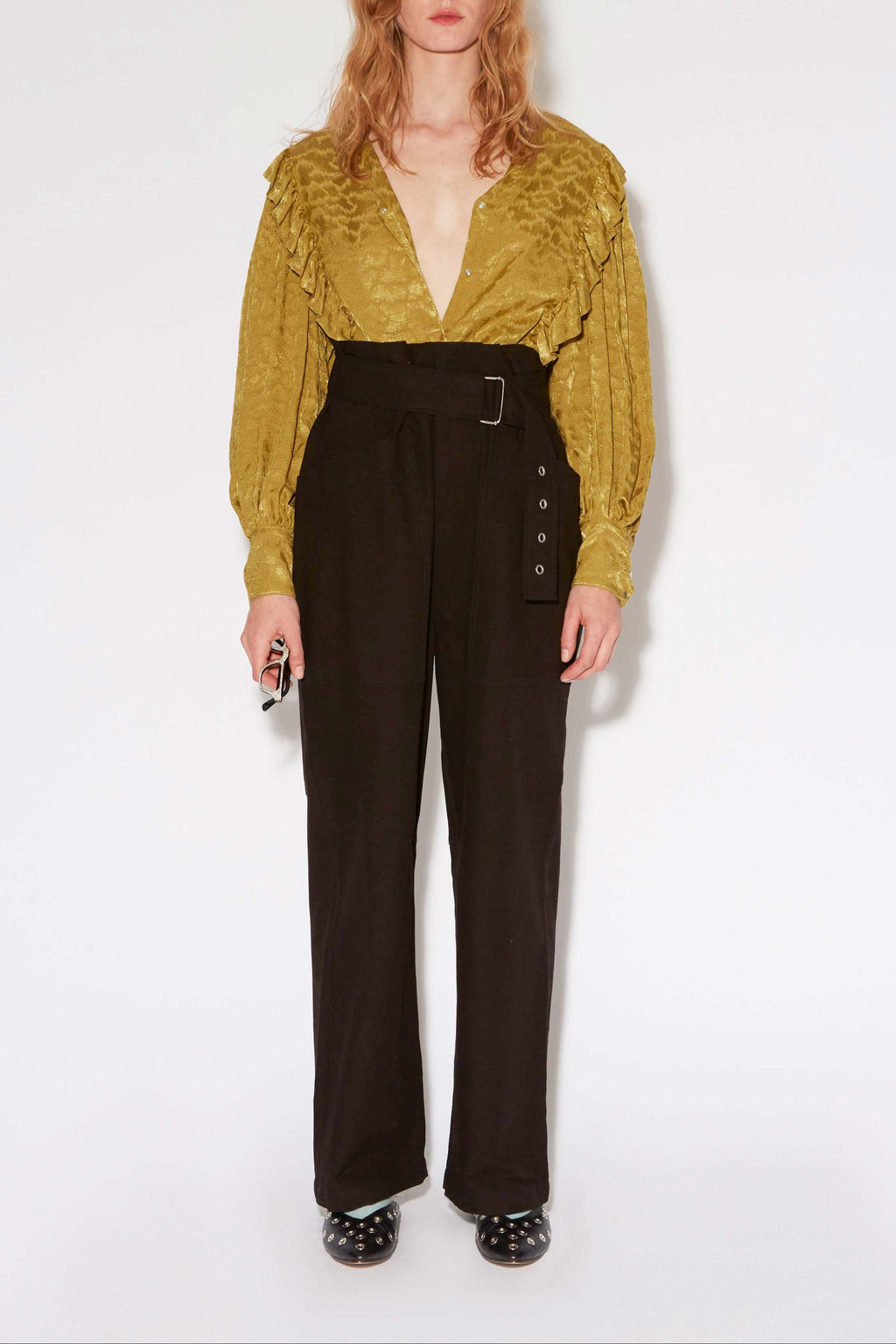 PANTALÓN UNNIE MARMONT CHARBON