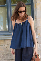 Albert Top Dark Denim