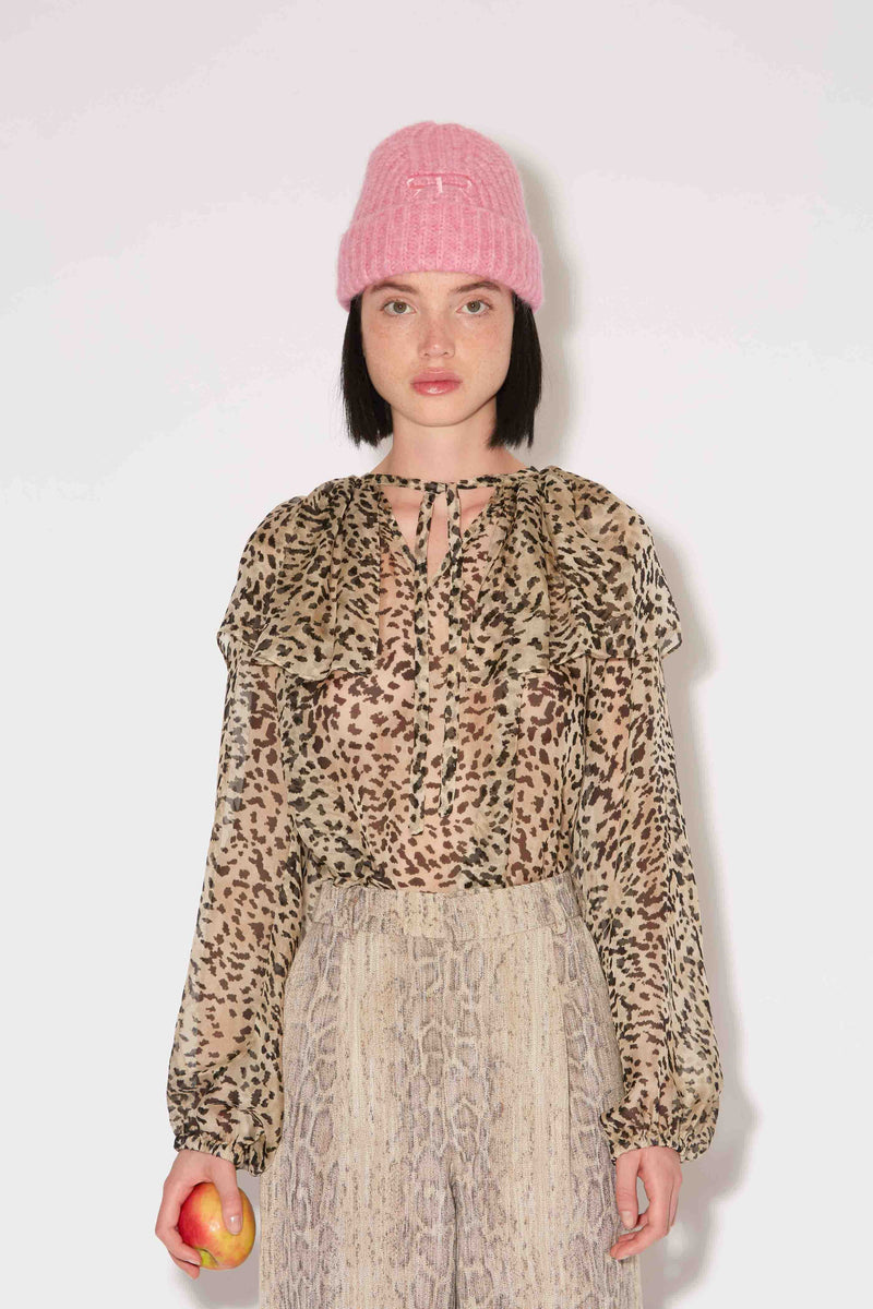 CHLOE ANIMAL SHADOW BLOUSE