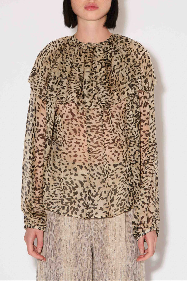 BLOUSE SHADOW CHLOE ANIMAL