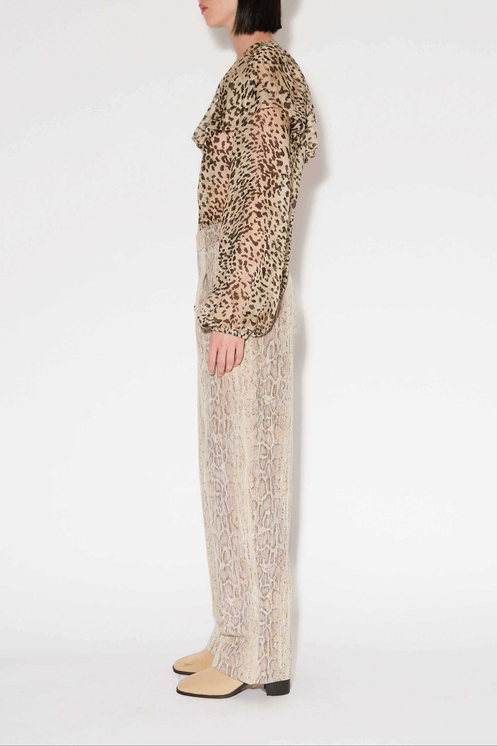 SHADOW CHLOE ANIMAL BLOUSE