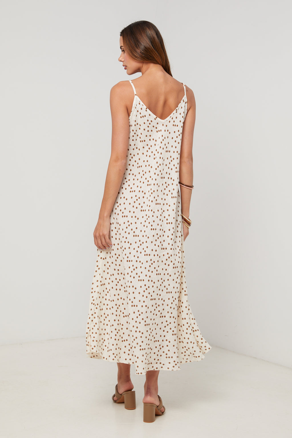 Vestido - Beige - Mujer