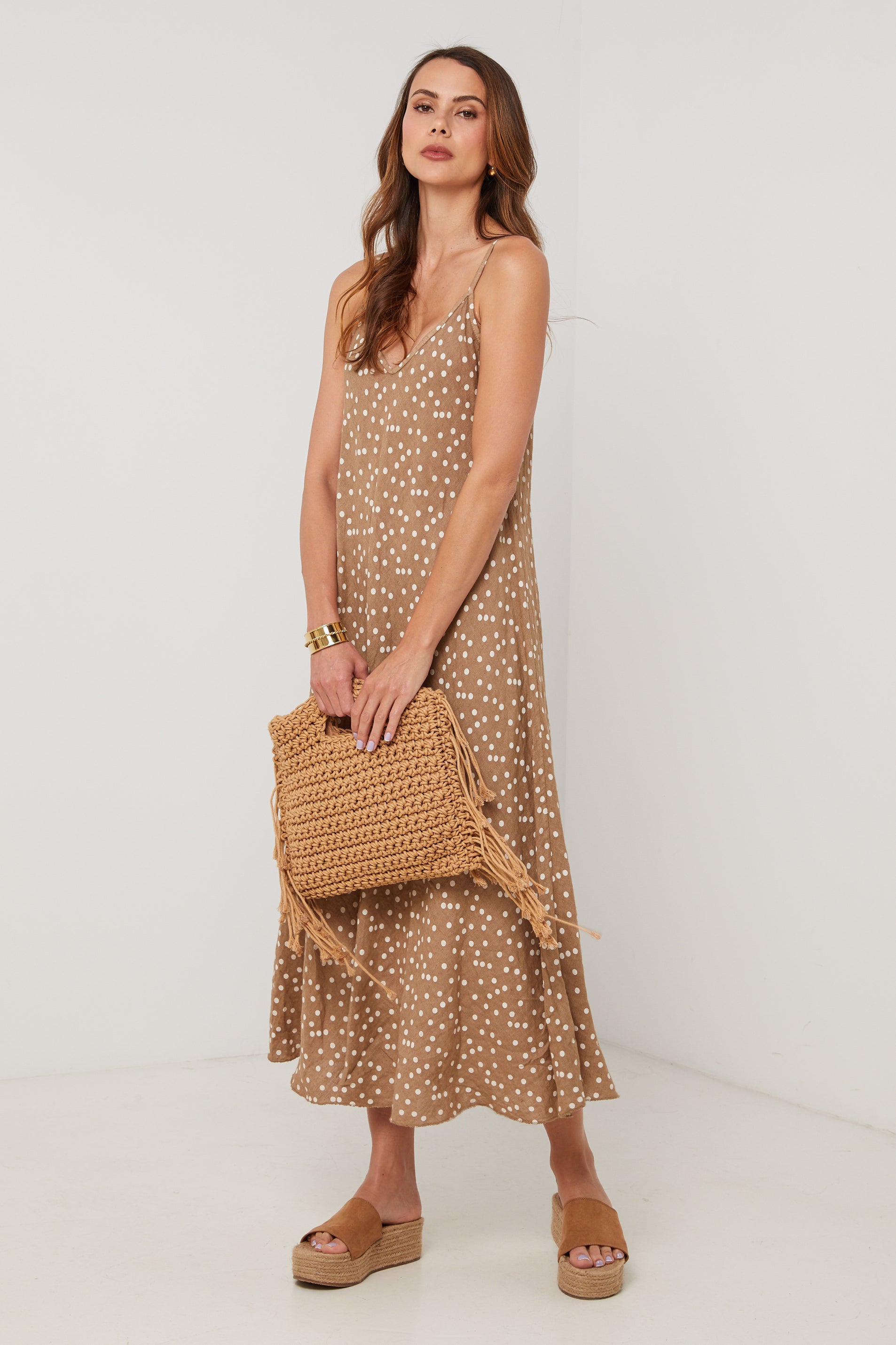 Vestido - Camel - Mujer