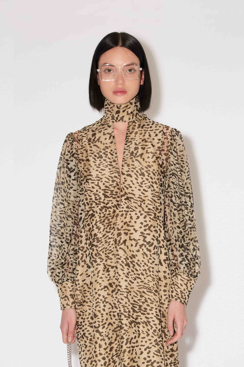 CHLOE ANIMAL ONDINE DRESS