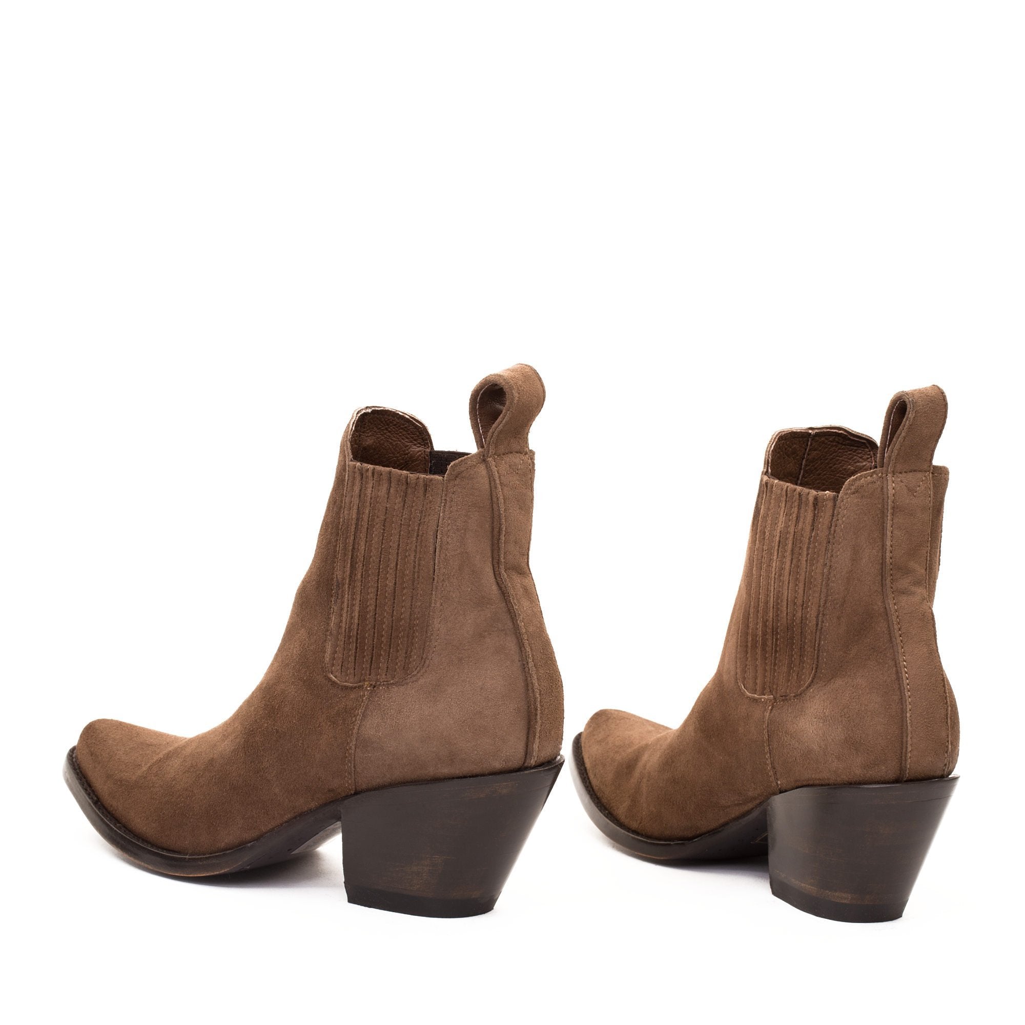 Estudio Ankle Boots - Brown Suede