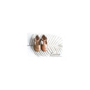 Chaussures Bottillons Salomés Souples Clarence Frisettes - Cuir Camel Irisé - Fille