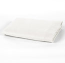Drap Plat 2 Pers Percale De Coton - Percale Blanc - Neige