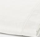 Drap Plat 2 Pers Percale De Coton - Percale Blanc - Neige