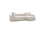 Reversible Corner Sofa Boheme Mottled Fabric