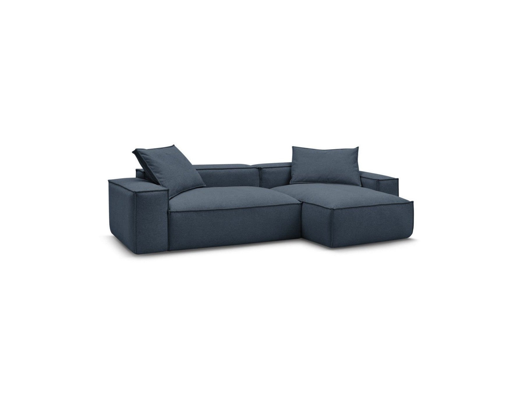Reversible Corner Sofa Boheme Mottled Fabric