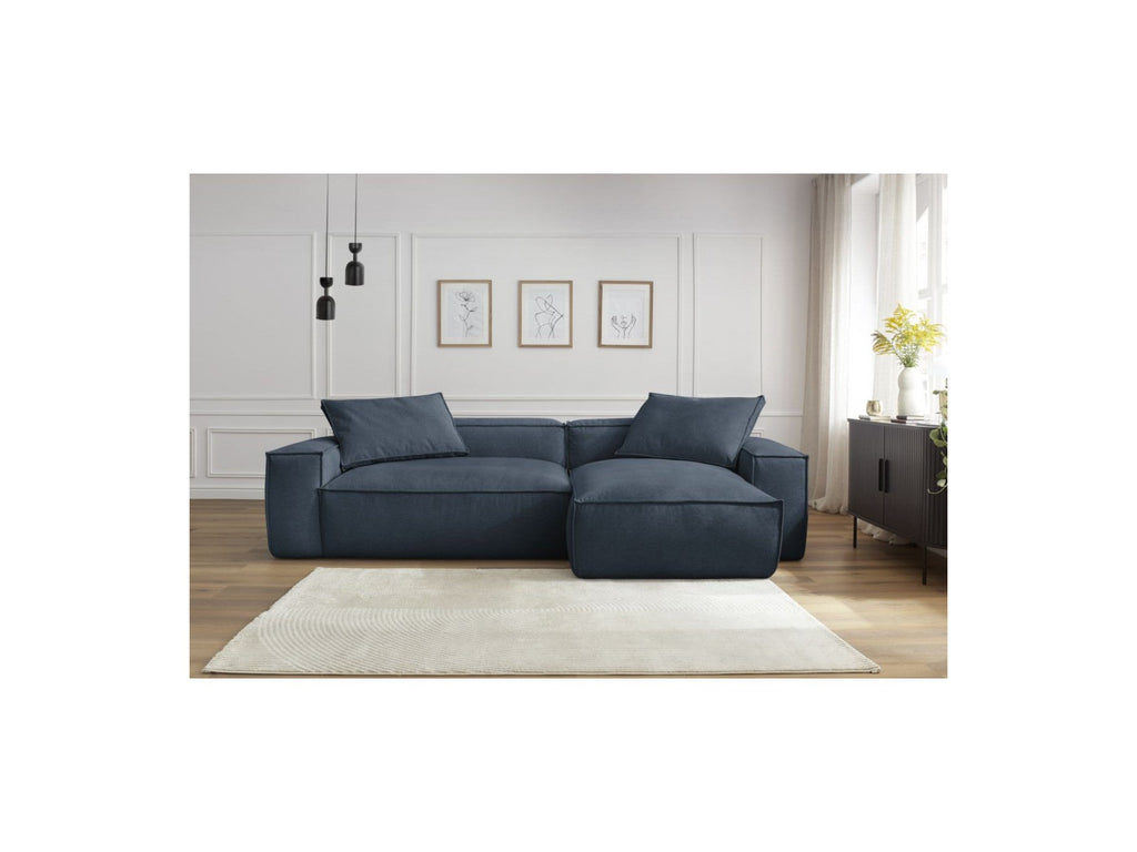 Reversible Corner Sofa Boheme Mottled Fabric