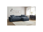 Reversible Corner Sofa Boheme Mottled Fabric