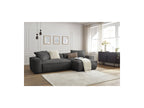 Reversible Corner Sofa Boheme Mottled Fabric