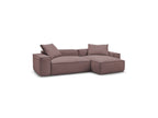 Reversible Corner Sofa Boheme Mottled Fabric