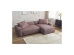 Reversible Corner Sofa Boheme Mottled Fabric
