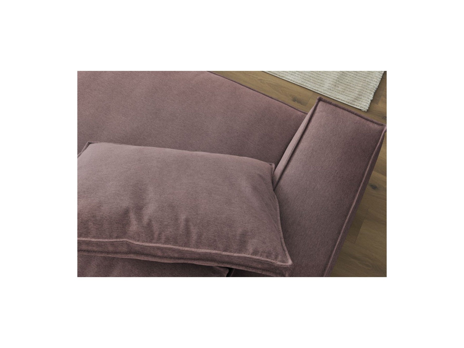 Reversible Corner Sofa Boheme Mottled Fabric