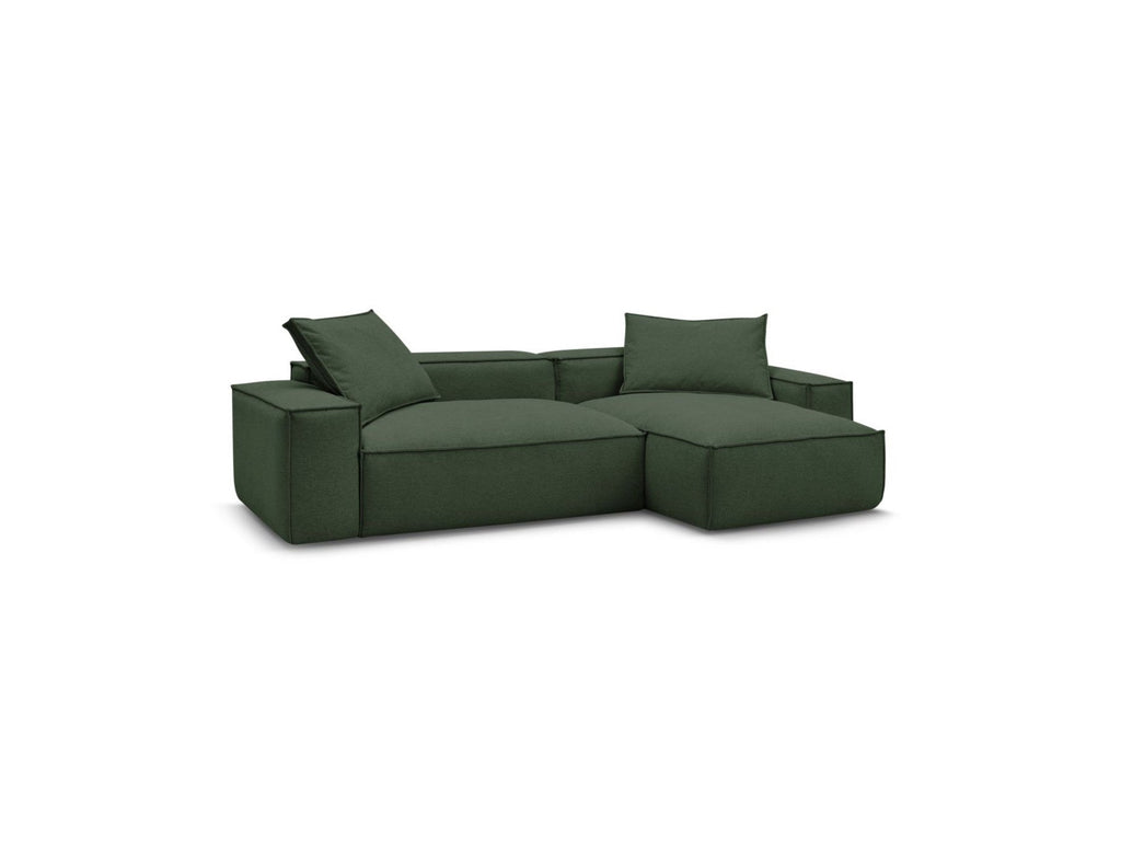 Reversible Corner Sofa Boheme Mottled Fabric