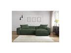 Reversible Corner Sofa Boheme Mottled Fabric