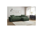 Reversible Corner Sofa Boheme Mottled Fabric