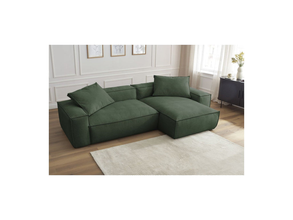 Reversible Corner Sofa Boheme Mottled Fabric