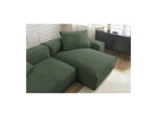 Reversible Corner Sofa Boheme Mottled Fabric