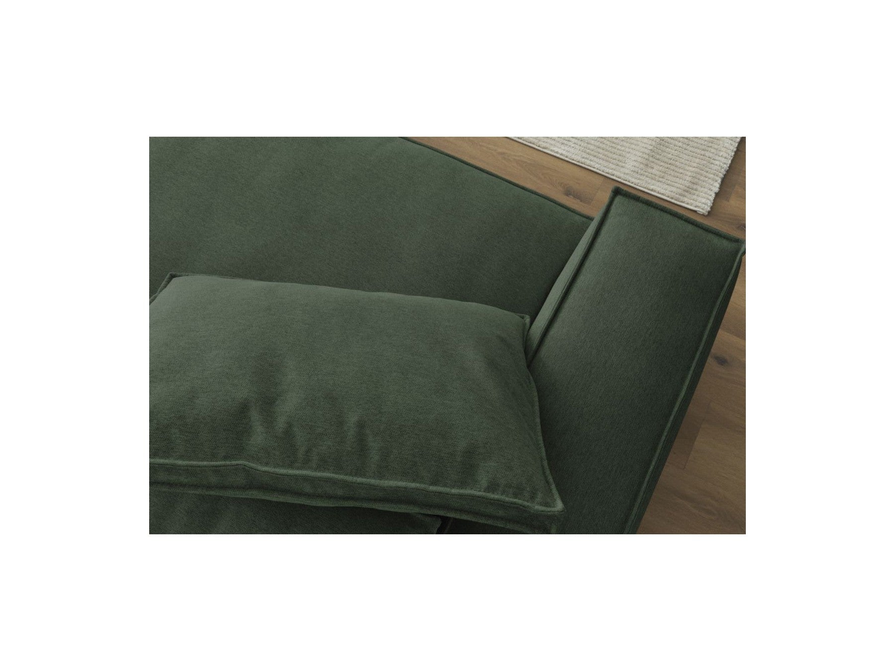 Reversible Corner Sofa Boheme Mottled Fabric