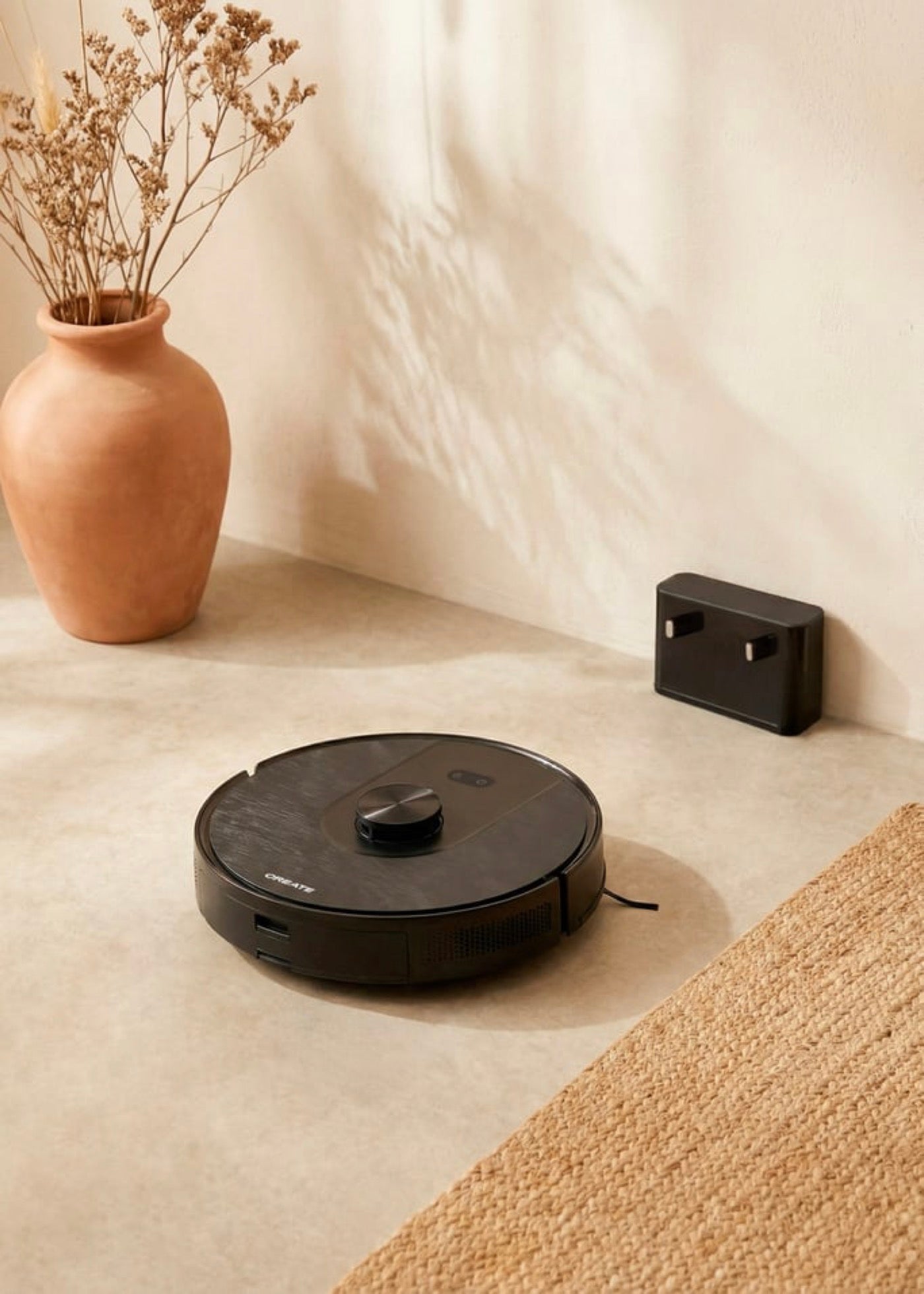 Netbot Ls80 - Robot Aspirador Inteligente 8000 Pa Con Función Friegasuelos Y Base De Auto Vaciado Opcional - Negro,Sin Base Autovaciadora