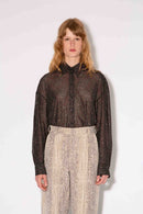 BLACK DISCO JEWEL SHIRT