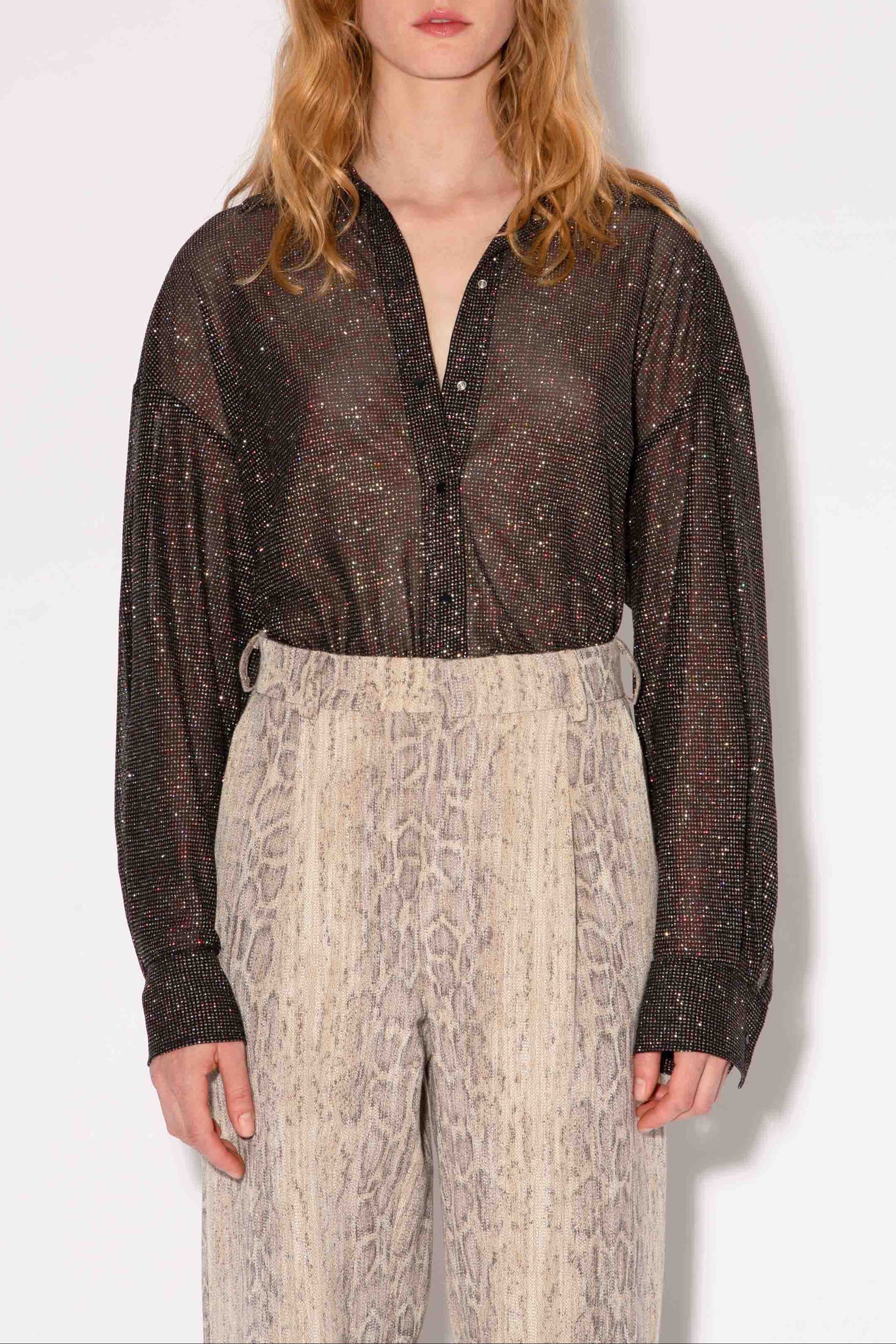 BIJOU DISCO BLACK SHIRT