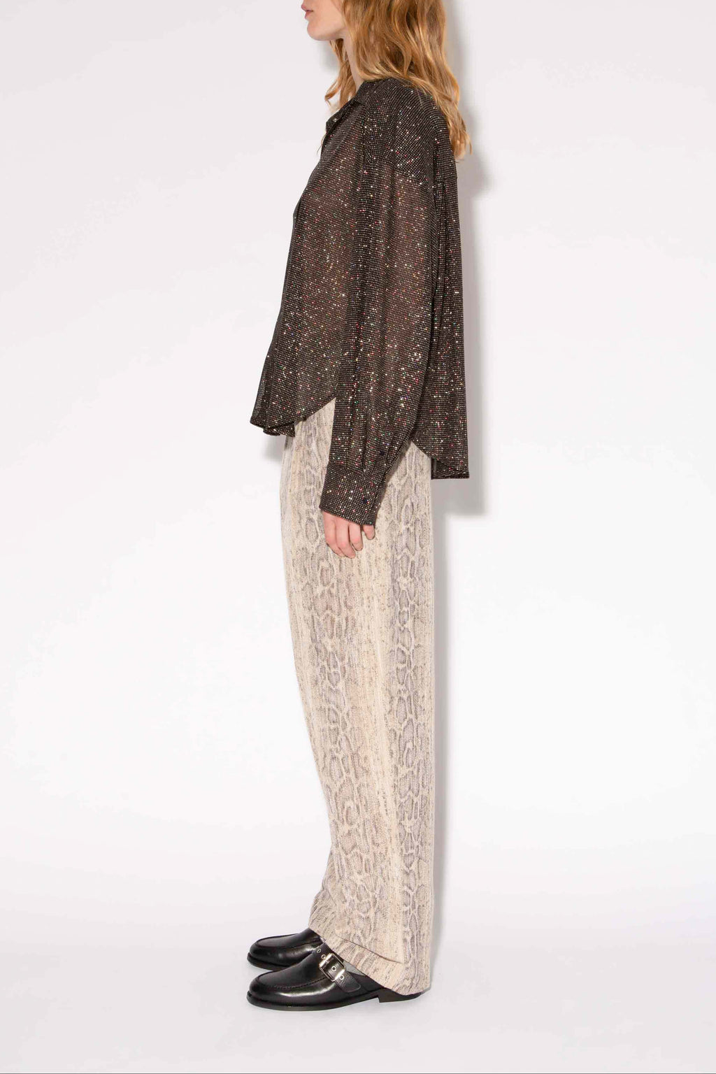 BIJOU DISCO BLACK SHIRT