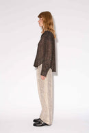 BLACK DISCO JEWEL SHIRT